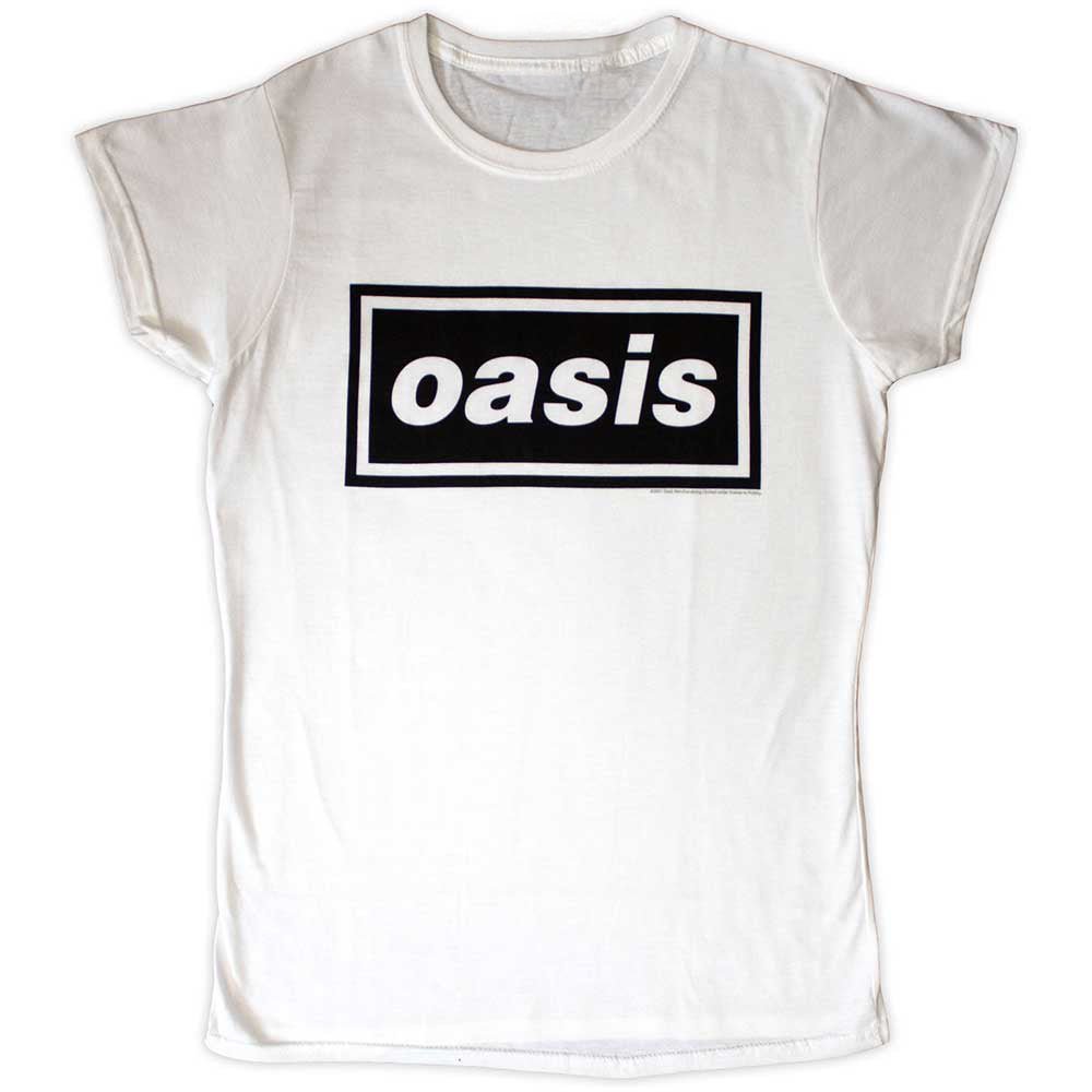 OASIS オアシス (10月 来日 記念 ) - Decca Logo / Tシャツ / レディース - PGS